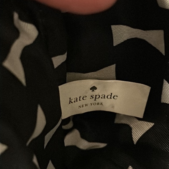 Kate Spade Crossbody Black Bow and Beige - Picture 7 of 8